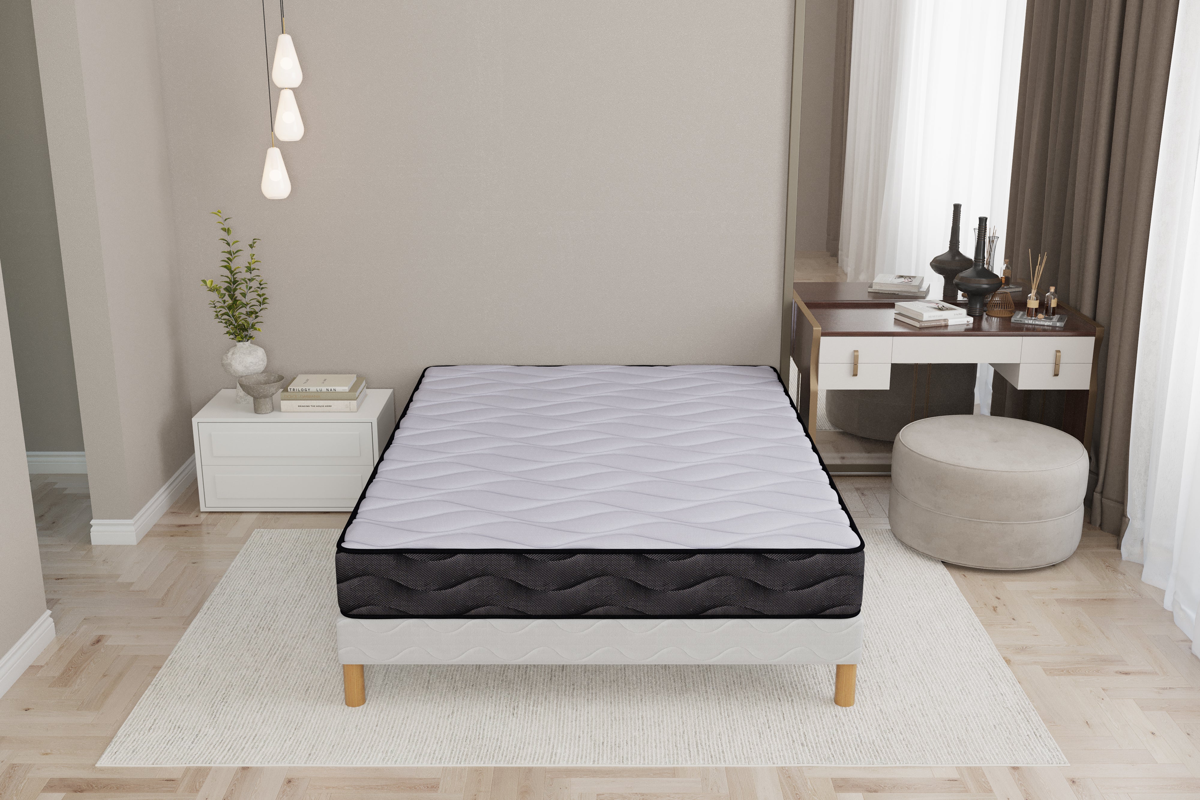 Ensemble 3D Sommier + Matelas