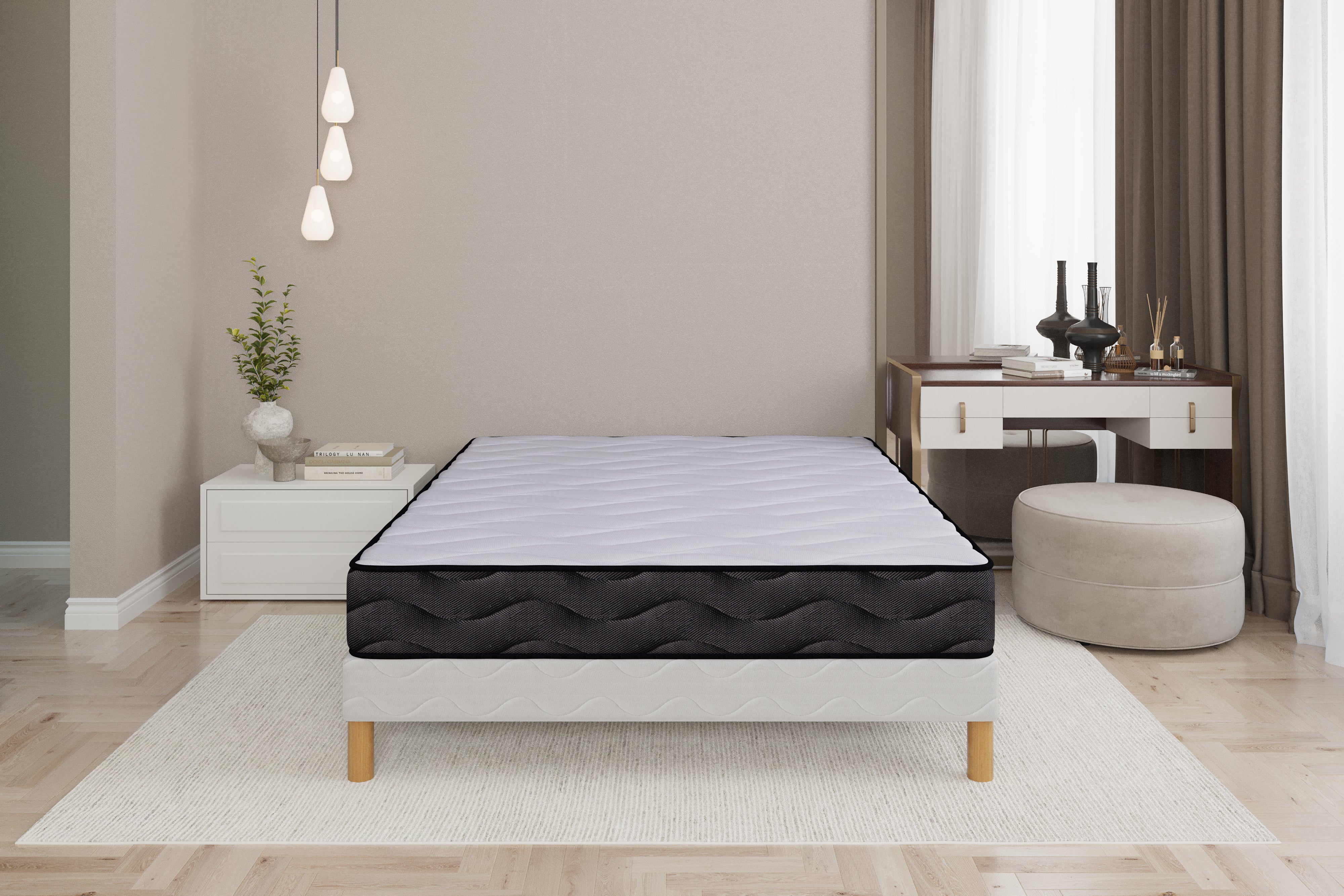 Ensemble 3D Sommier + Matelas