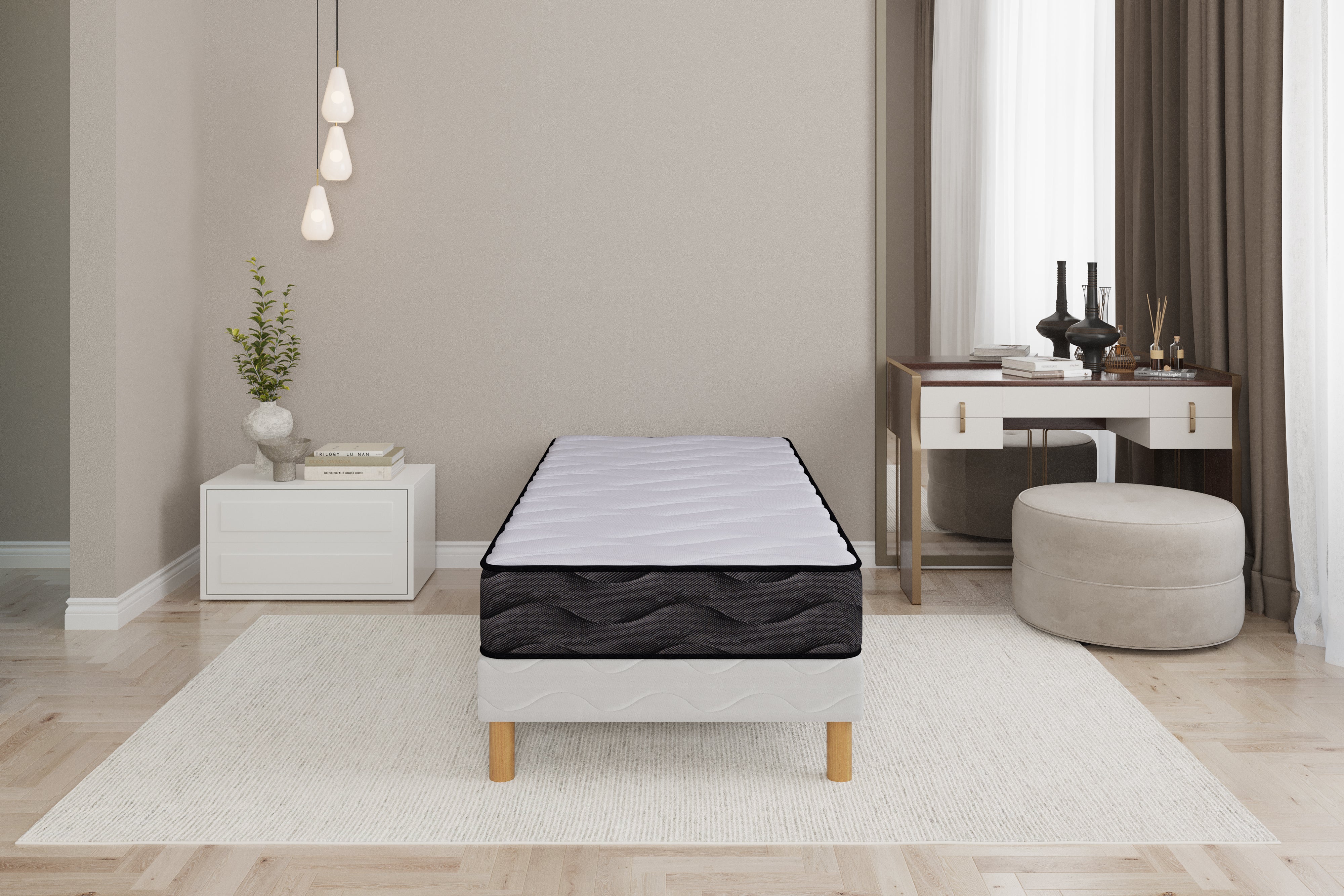 Ensemble 3D Sommier + Matelas