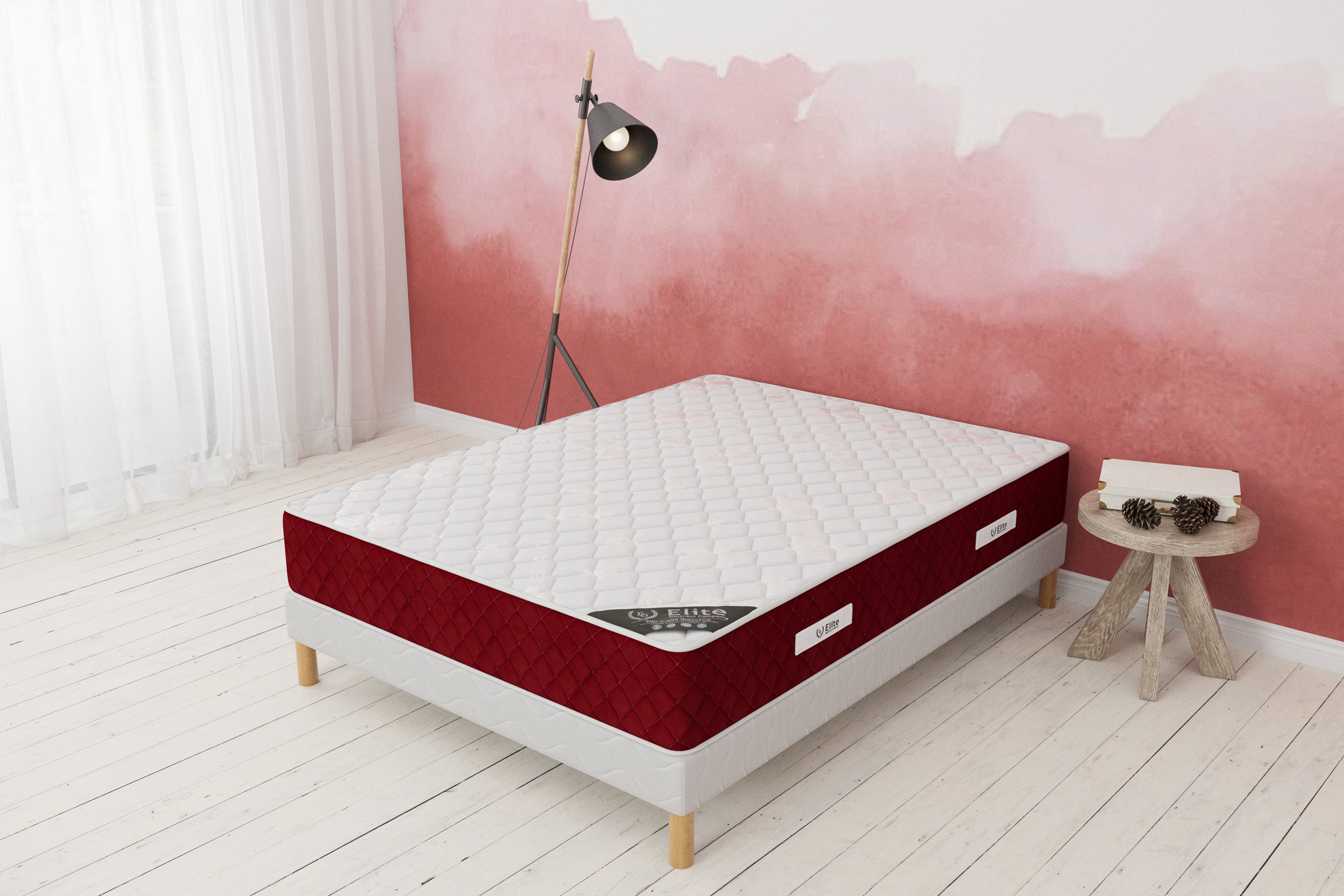 Ensemble ROSSO Sommier + Matelas Hauteur 25cm