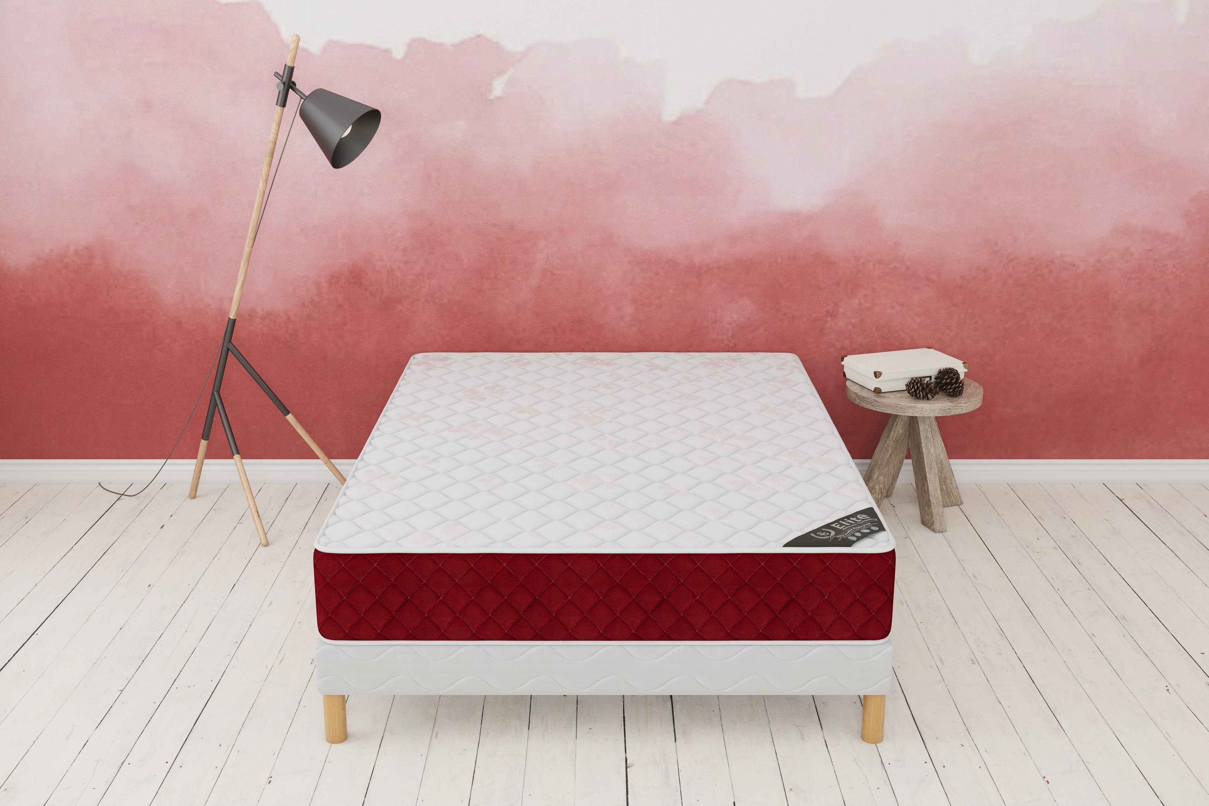 Ensemble ROSSO Sommier + Matelas Hauteur 25cm