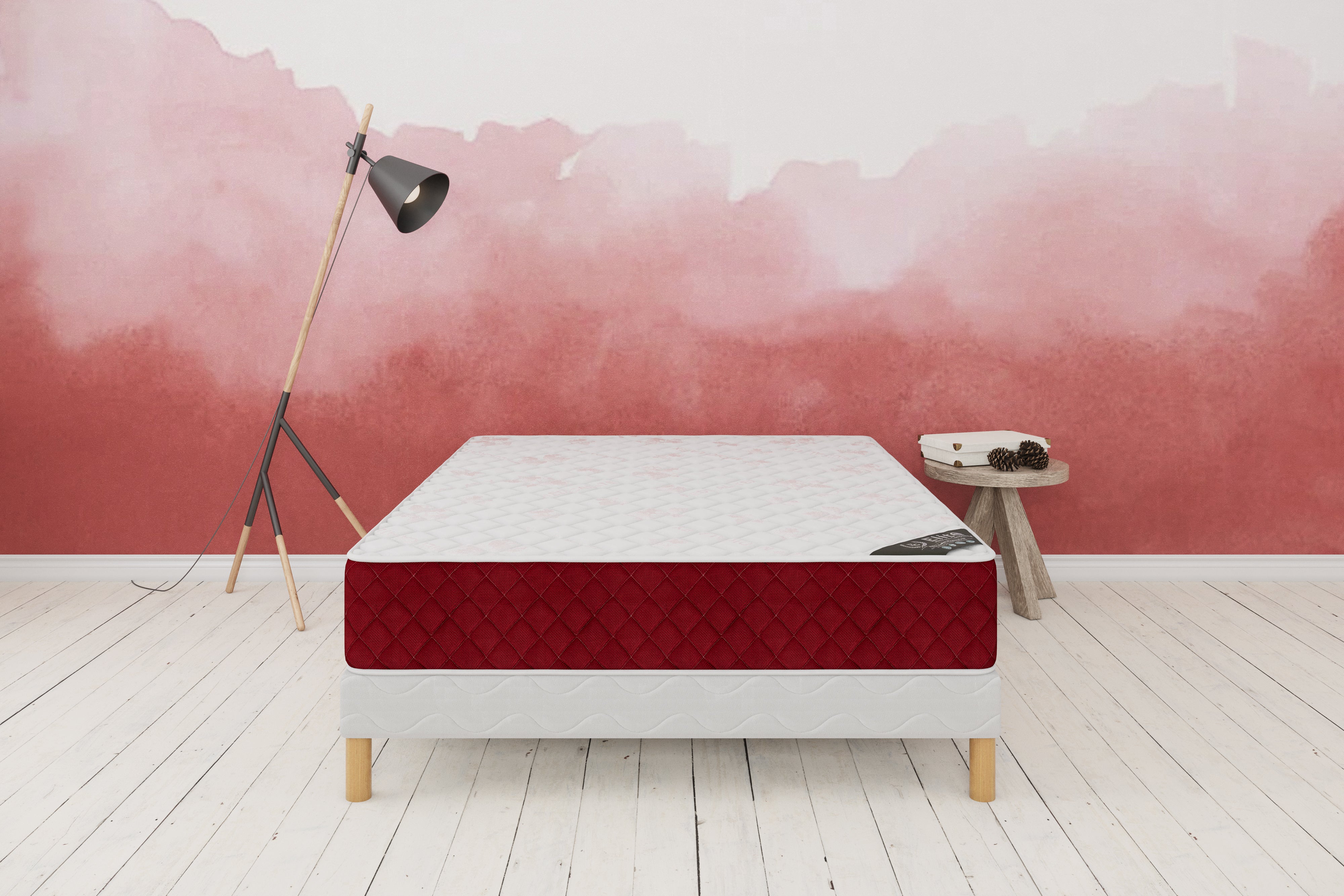 Ensemble ROSSO Sommier + Matelas Hauteur 25cm