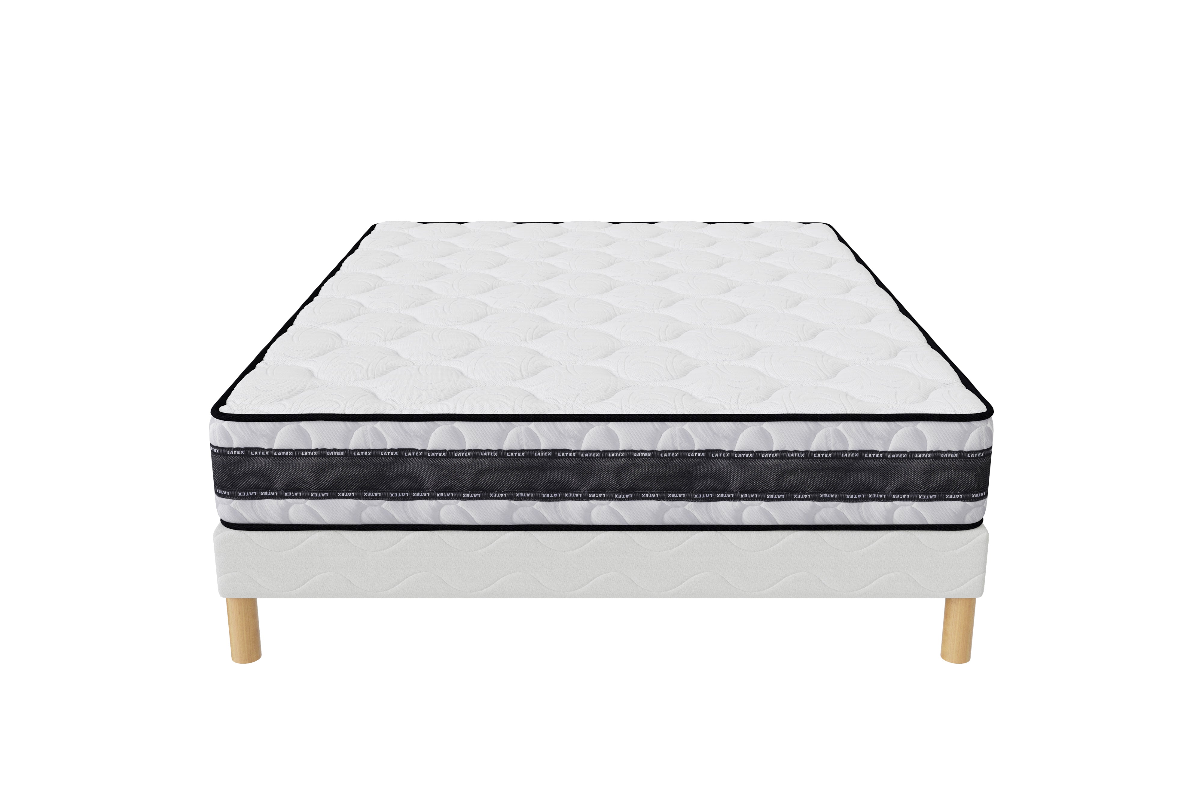 Ensemble MEDICARE Sommier + Matelas Latex