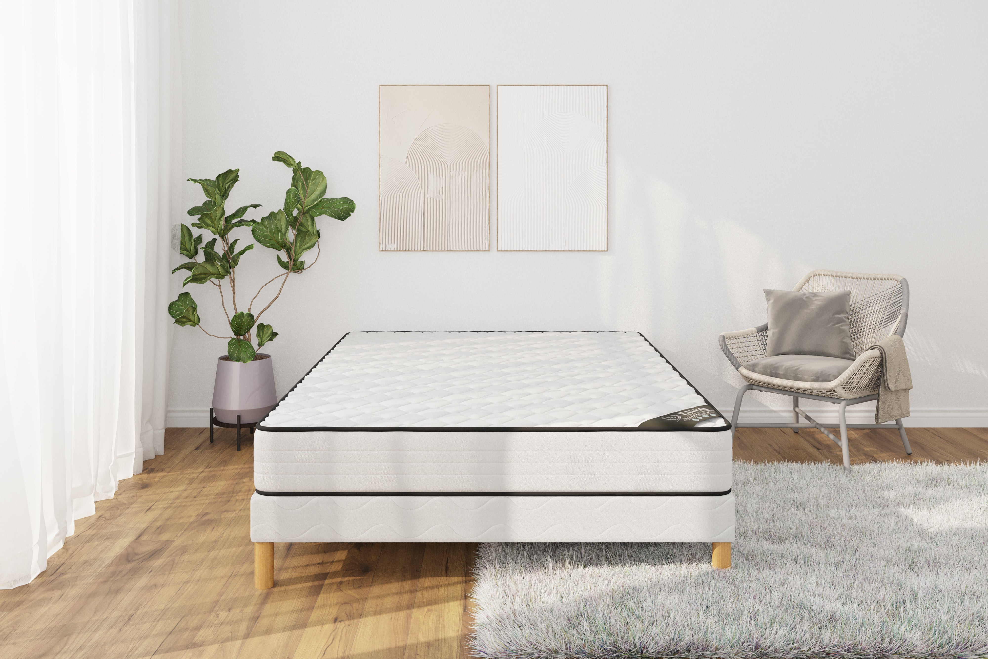 Ensemble MEDICALTEX Sommier + Matelas Hauteur 20cm