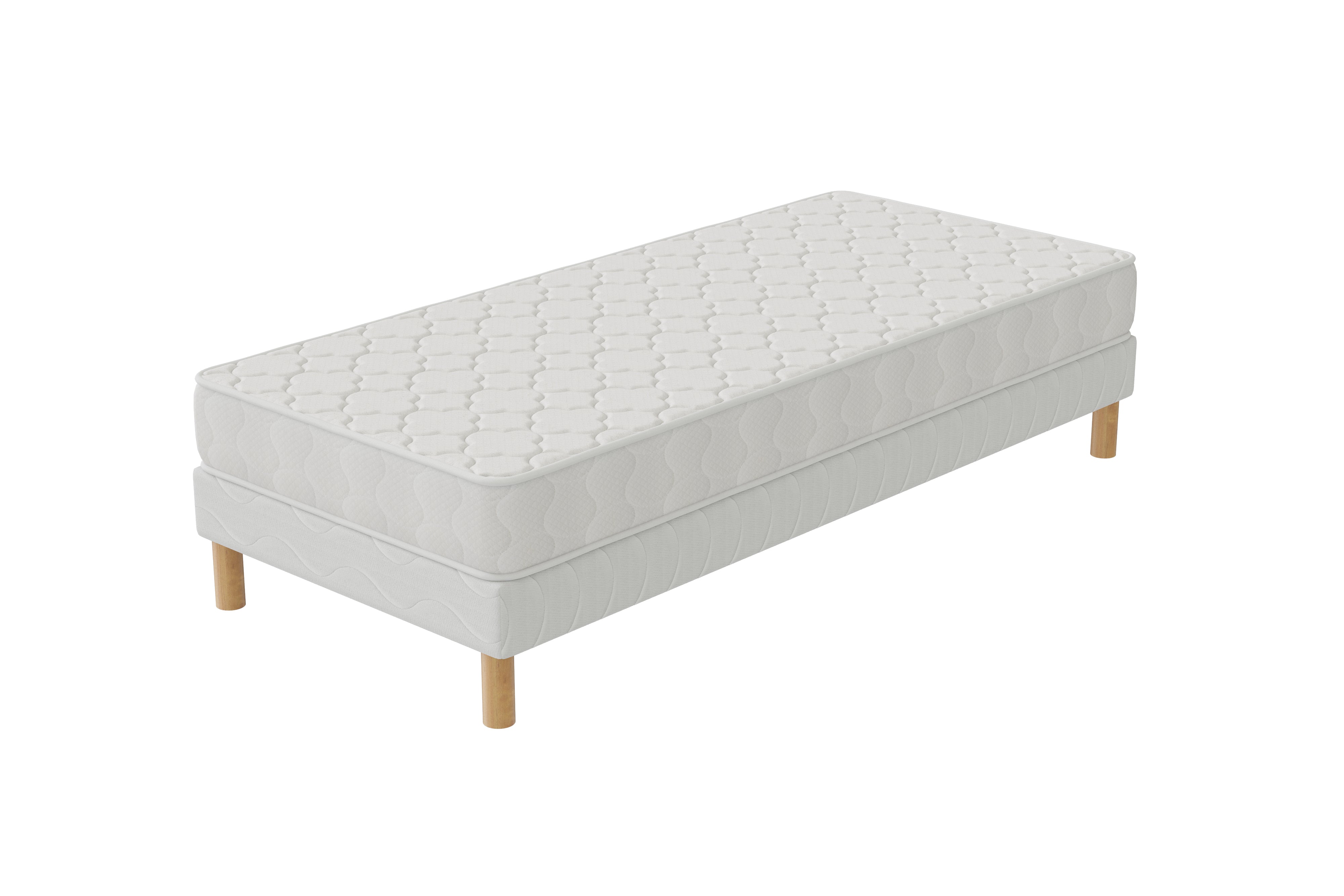 Ensemble CONFORT+ Sommier + Matelas Hauteur 17cm