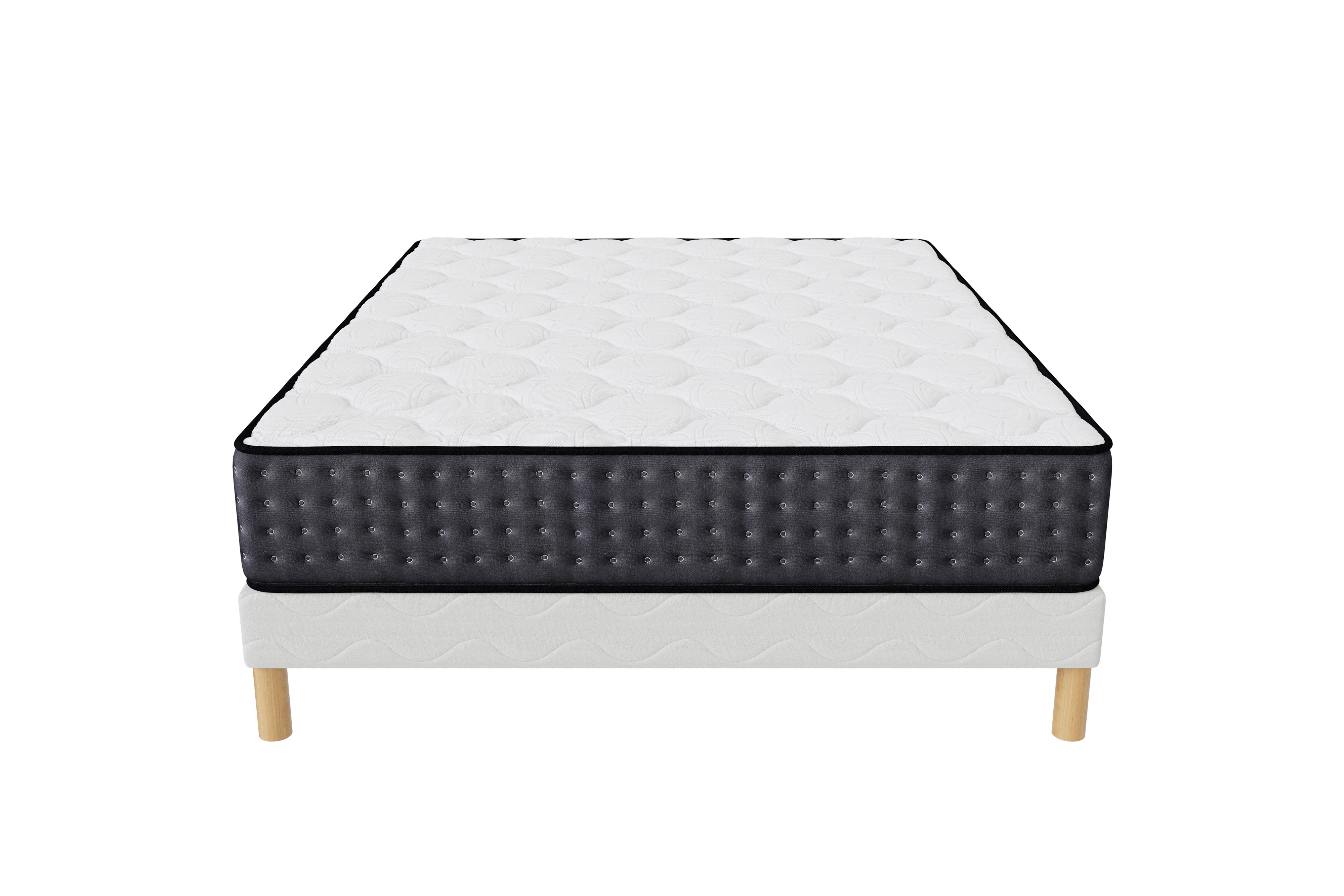 Ensemble COSMOS Sommier + Matelas Hauteur 26CM