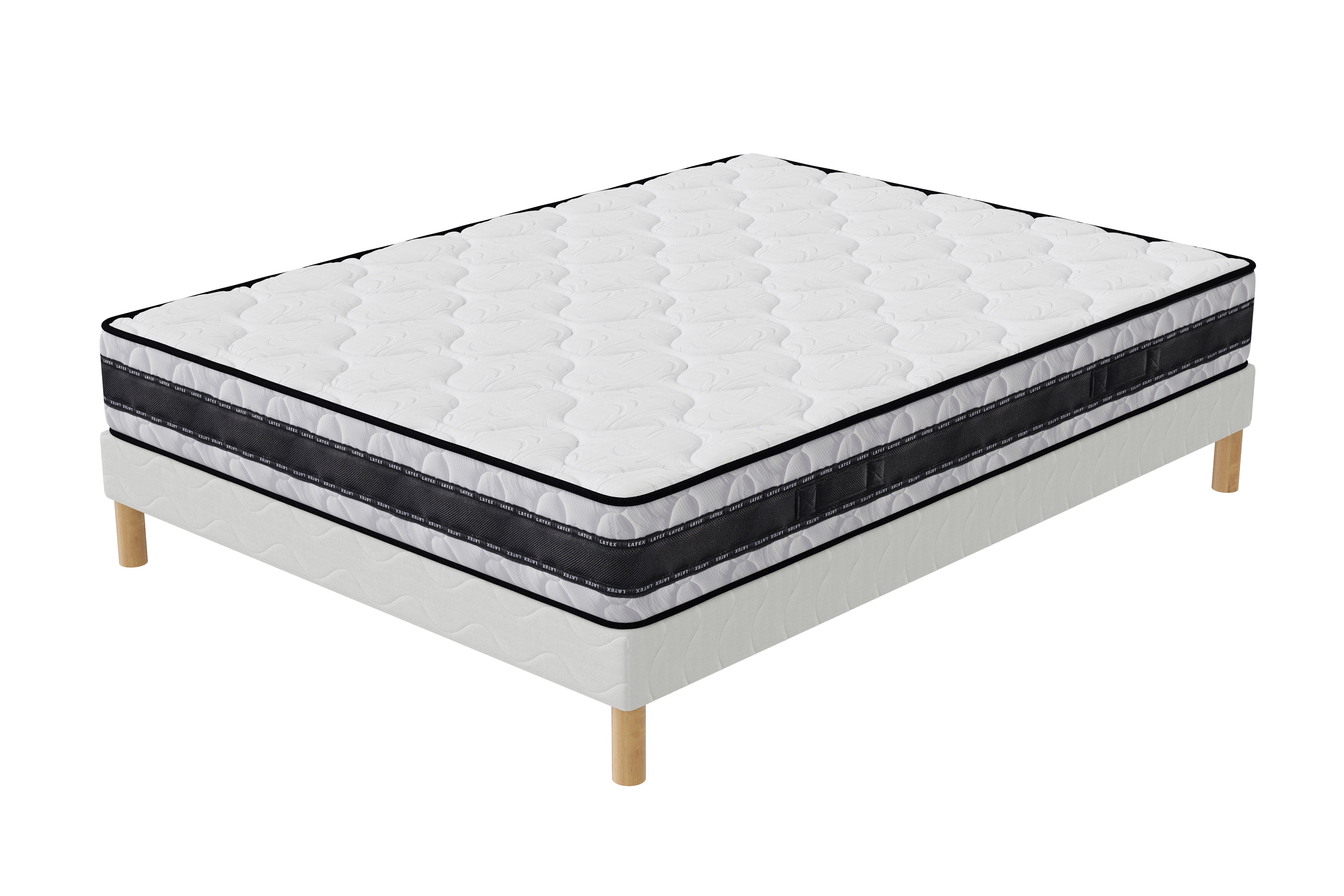 Ensemble MEDICARE Sommier + Matelas Latex