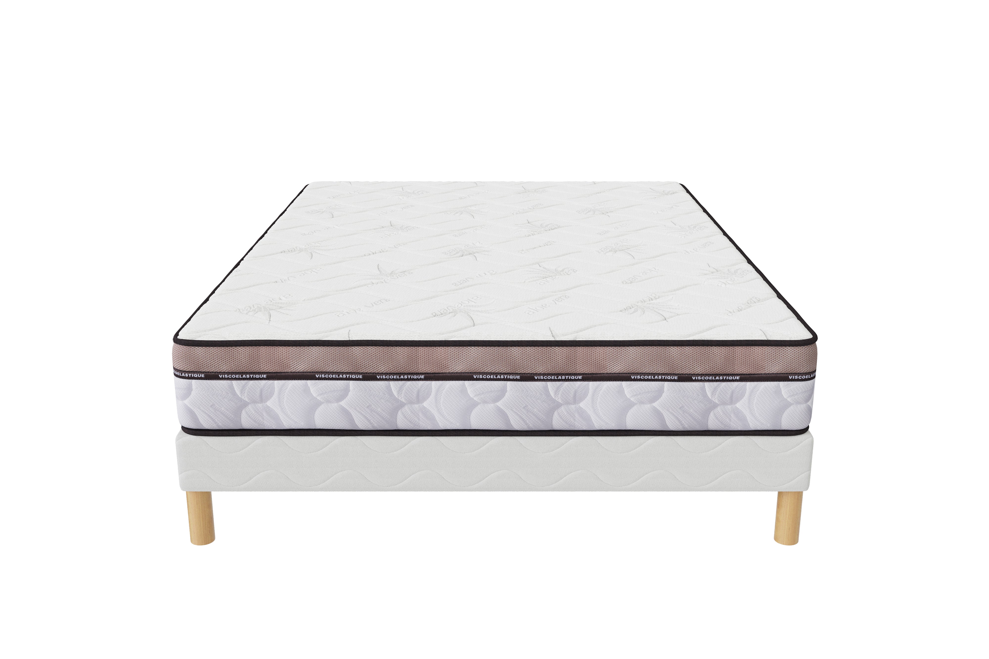 Ensemble NATURA Sommier + Matelas Memory