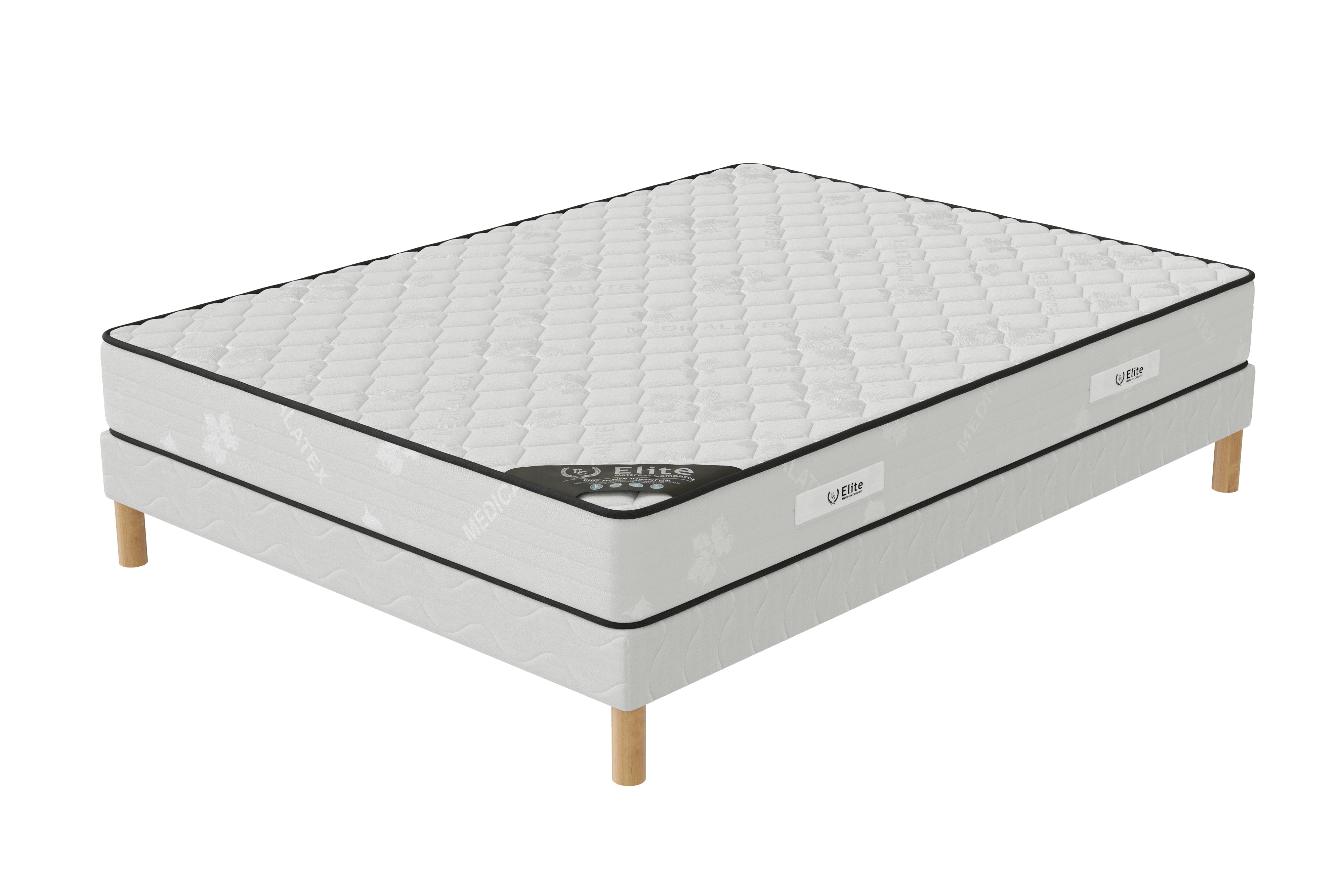 Ensemble MEDICALTEX Sommier + Matelas Hauteur 20cm