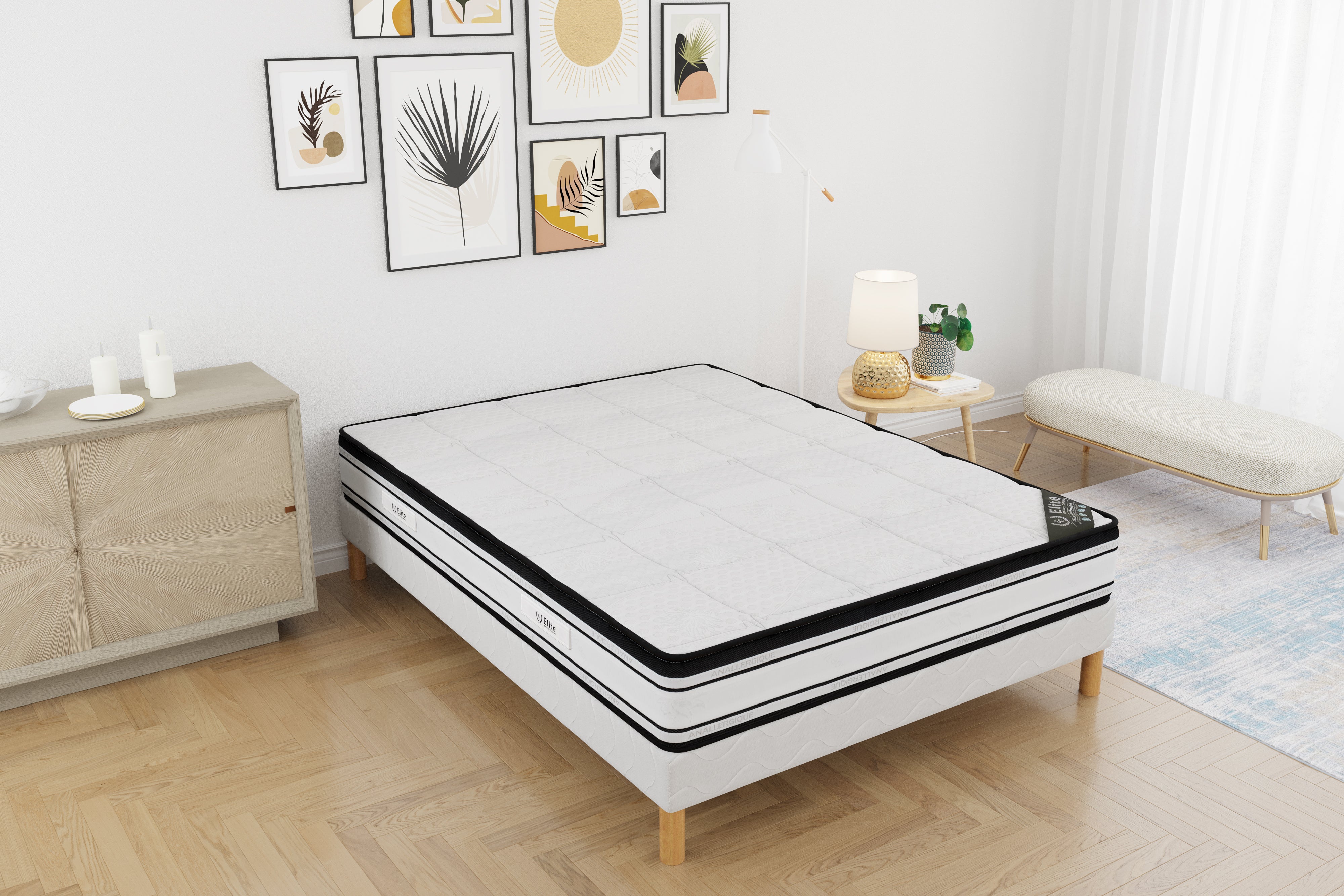 Matelas GRAND CONFORT Hauteur 22cm