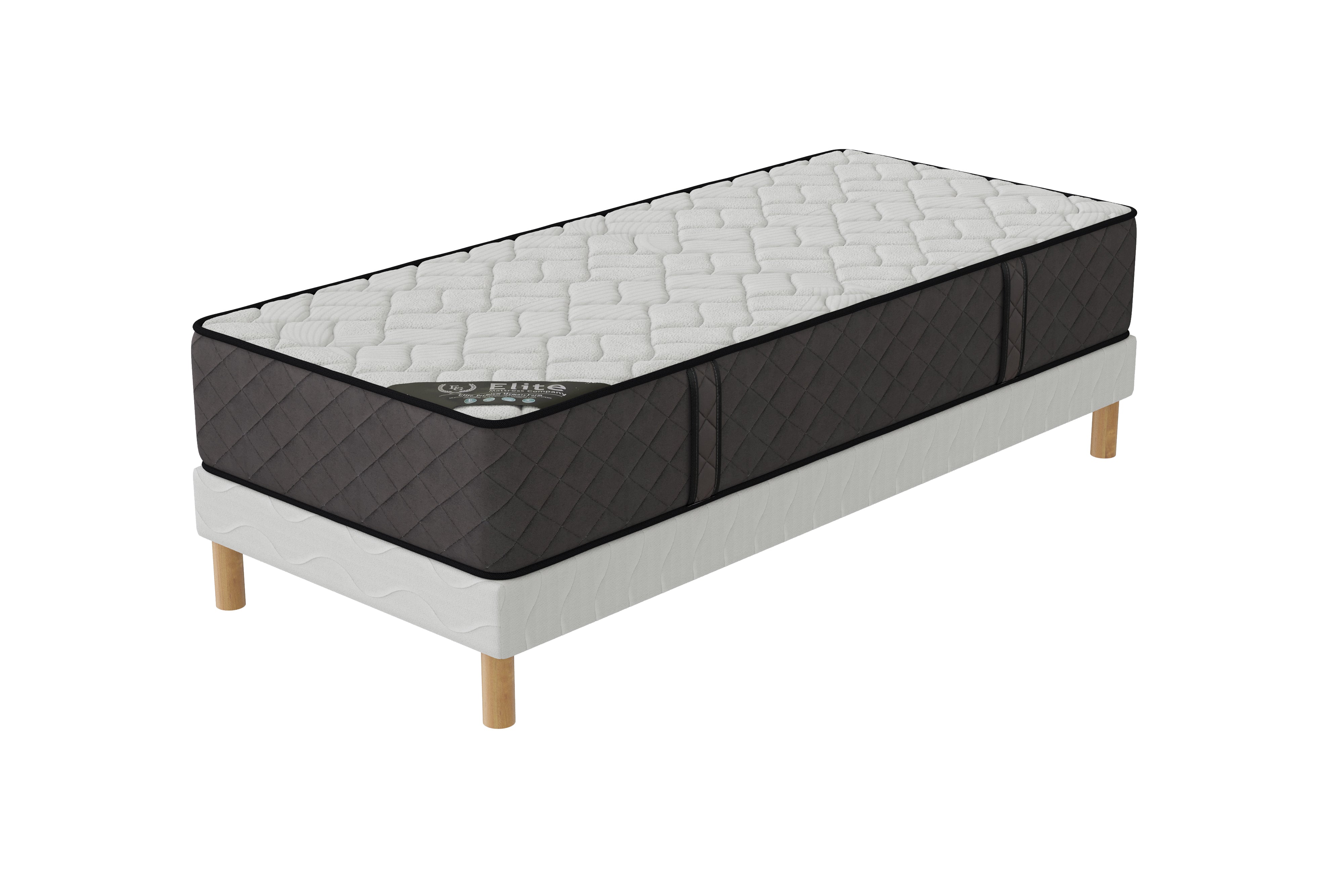 Ensemble HOTEL CONFORT Sommier + Matelas Hauteur 30cm